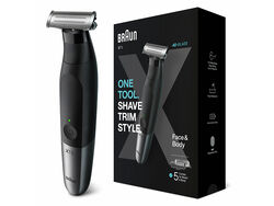 Imagem do produto aparador de barba + corpo braun series x xt5100