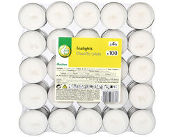 Imagem do produto tealights auchan essencial set 100 brc ral 4h