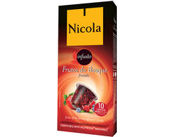 Imagem do produto cápsulas nicola infusão frutos do bosque 10un