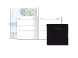Imagem do produto agenda semanal 2023 pequena plastica firmo preto 7x10cm