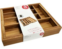 Imagem do produto tabuleiro para talheres extensível actuel em em madeira