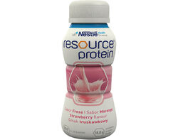 Imagem do produto alimento dietético resource proteína morango 4x200ml