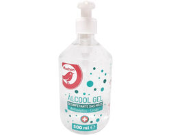 Imagem do produto álcool auchan gel pump 70% volume 500ml