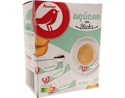 açúcar auchan branco em sticks 150un 600g product image