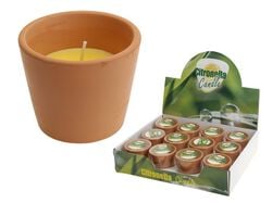 Imagem do produto vela em vaso koopman terracotta 7.7x6.3cm