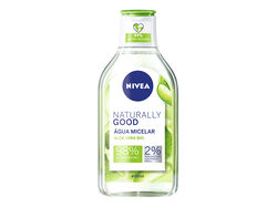 Imagem do produto água micelar de rosto com aloe vera bio naturally good nivea 400 ml