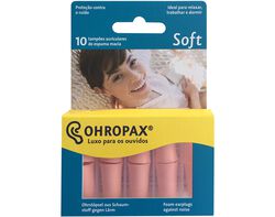 Imagem do produto tampões ohropax auriculares soft espuma 10un