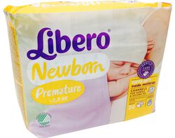 fraldas libero newborn prematuro -2.5kg 24un product image