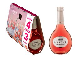 Imagem do produto vinho rosé mateus leve 4 pague 3 0.25l