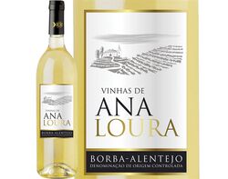 Imagem do produto vinho branco vinhas ana loura alentejo 0.75l