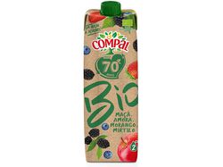 Imagem do produto sumo compal maça frutos vermelhos bio 1l