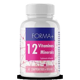 Imagem do produto 12 vitaminas e 12 minerais - frasco comprimido