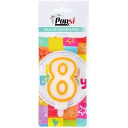 Imagem do produto Vela em número, nº 8