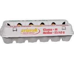 Imagem do produto 12 Ovos Frescos Classe S