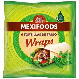 6 tortilhas de farinha de trigo product image