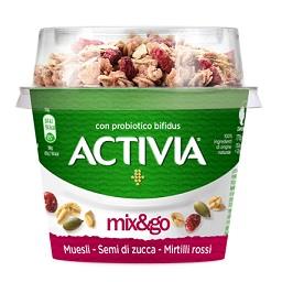 Activia topper muesli & arando product image