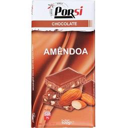 Imagem do produto Tablete de chocolate de leite com amêndoas