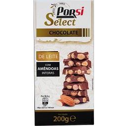 Imagem do produto Tablete de chocolate leite com amêndoas