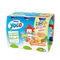 Yoco liq. frutas variadas all nat 6x90g product image