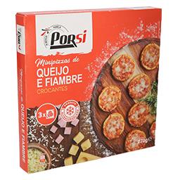 9 mini pizzas fiambre e queijo product image