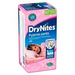 Imagem do produto Fralda cueca Drynites para Menina 4 a 7 Anos