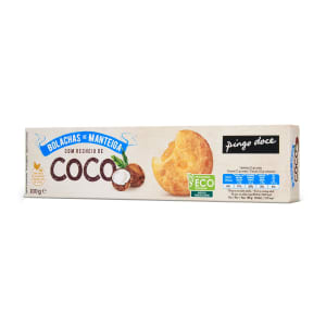 Bolacha de Manteiga Recheio Coco Pingo Doce product image