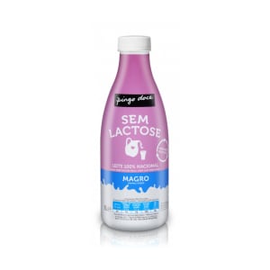 Leite UHT Magro sem Lactose Pingo Doce product image