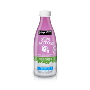 Leite UHT Meio Gordo sem Lactose Pingo Doce product image