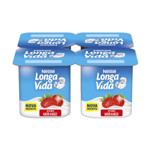 Iogurte Aroma Morango Pack Económico Longa Vida - Pack 4 product image