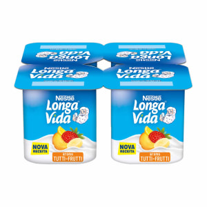 Iogurte Aroma Tutti Frutti Longa Vida - Pack 4 product image