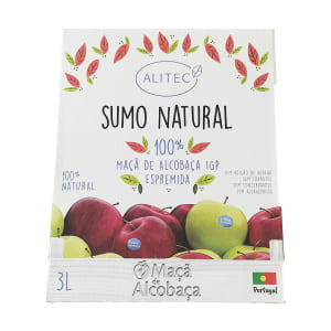 Imagem do produto Sumo Natural 100% Maçã de Alcobaça Espremida Alitec