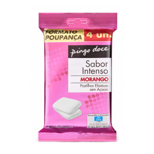 Imagem do produto Pastilha Elástica de Morango Pingo Doce Formato Poupança