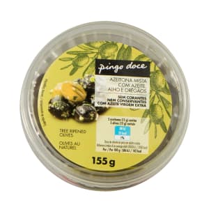 Azeitona Mista com Azeite, Alho e Orégãos Pingo Doce product image