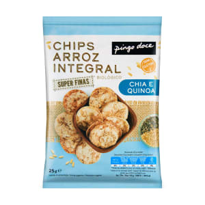 Chips de Arroz Integral Quinoa e Chia Pingo Doce product image
