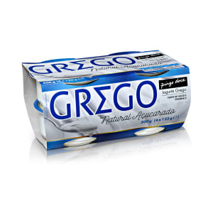 Iogurte Grego Natural Açucarado Pingo Doce - Pack 4 product image