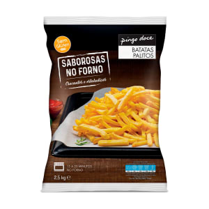 Batatas Palitos Congeladas para Forno Pingo Doce product image