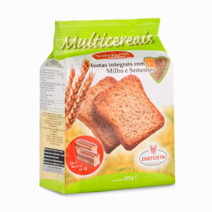 Imagem do produto Tostas de Trigo Integral com Milho e sementes Diatosta