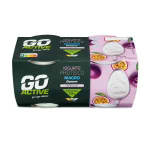 Imagem do produto Iogurte Cremoso Proteíco de Maracujá Go Active Pingo Doce - Pack 4
