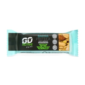 Barra Proteína Vegetal Coco e Amêndoa Go Active Pingo Doce product image