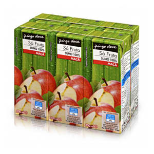 Sumo 100% Maçã Pingo Doce - Pack 6 product image
