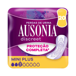 Pensos Incontinência Discreet Mini Plus Ausonia product image
