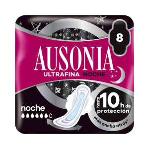 Pensos Higiénicos Ultrafina Noite com Abas Ausonia product image