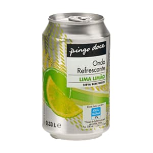 Refrigerante com Gás Lima Limão Lata Pingo Doce product image