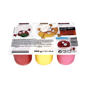 Imagem do produto Iogurte Petit Suisse de Morango Framboesa e Alperce Pingo Doce - Pack 6