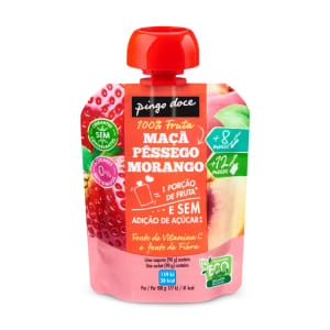 Bolsa de Fruta Morango Pêssego Pingo Doce product image