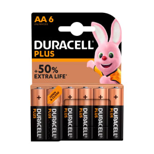 Imagem do produto Pilhas Alcalinas Plus AA Duracell