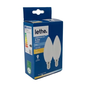 Imagem do produto Lâmpada Led C37 6.5W Lethe