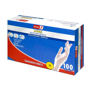 Imagem do produto Luvas Descartáveis Tamanho Único Home7