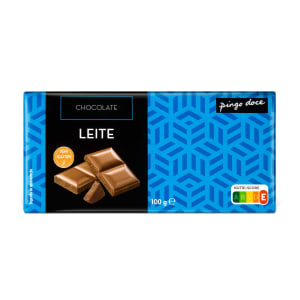 Tablete de Chocolate Leite Pingo Doce product image