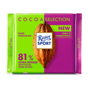 Imagem do produto Tablete de Chocolate Negro 82% Cacau Gana Ritter